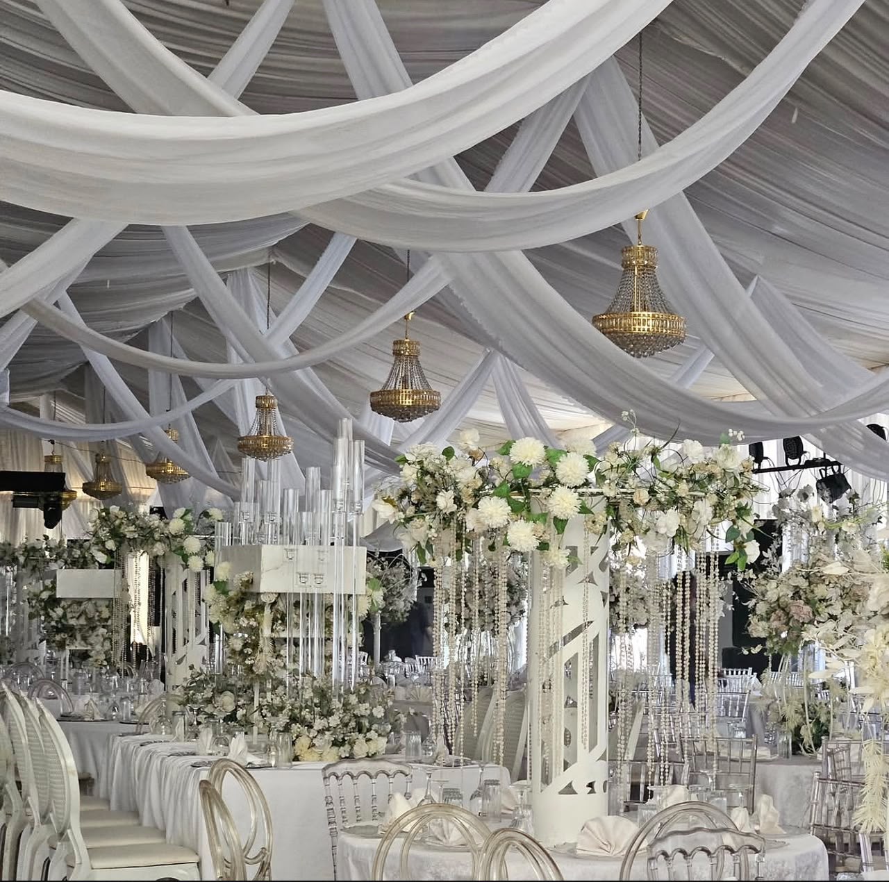Elegant event décor by Bamleo Events