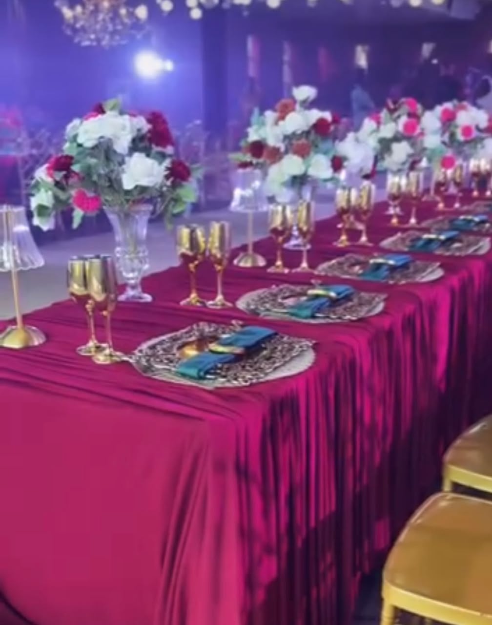 Elegant event styling by Bamleo Events